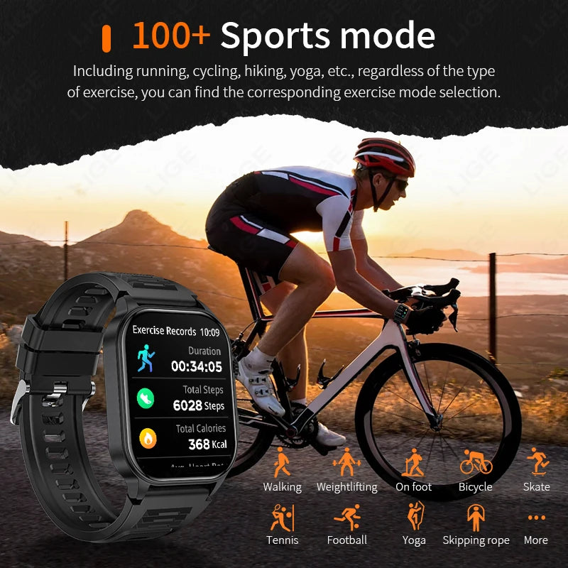 LIGE Bluetooth Smart Watch