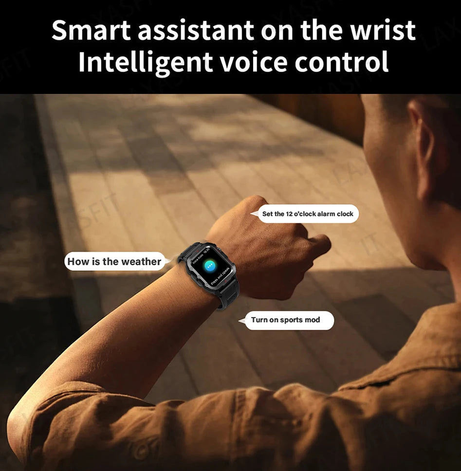 LAXASFIT LED Bluetooth Smart Watch