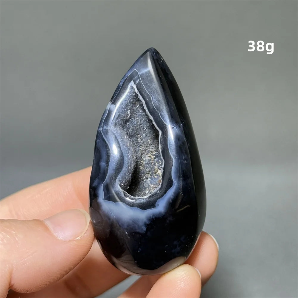 Healing Energy Natural Black Gemstone