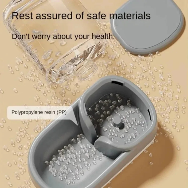 Shoe-Shaped Pet Drinking Fountain – Automatic Water Dispenser & Gravity Food Feeder for Cats & Puppies