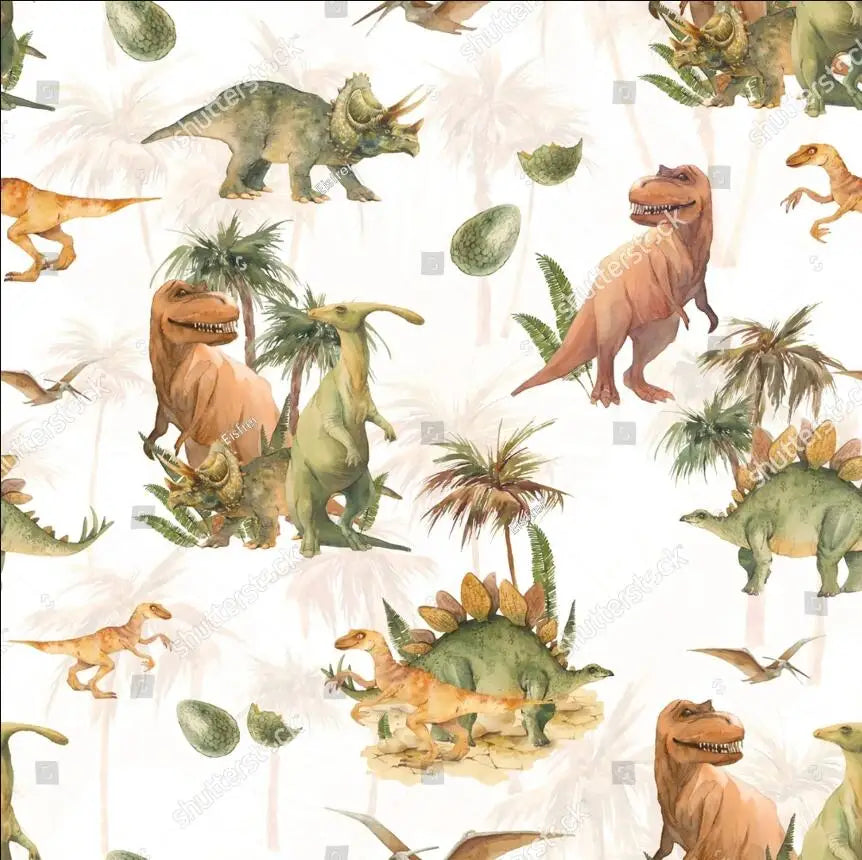 Little Dinosaur Cartoon Wallpaper