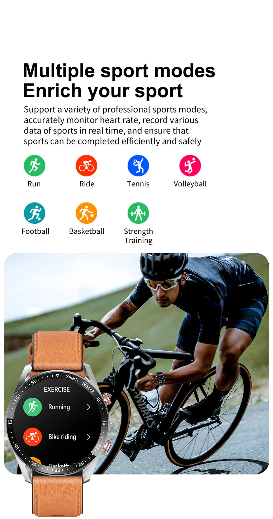 GT Series Smart Watch For Android IOS