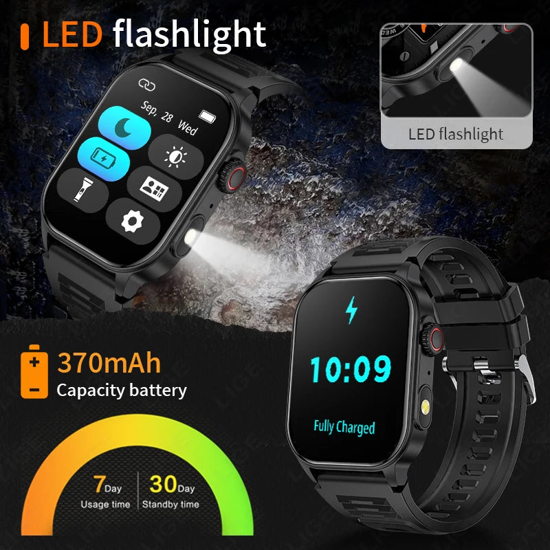 LIGE Bluetooth Smart Watch