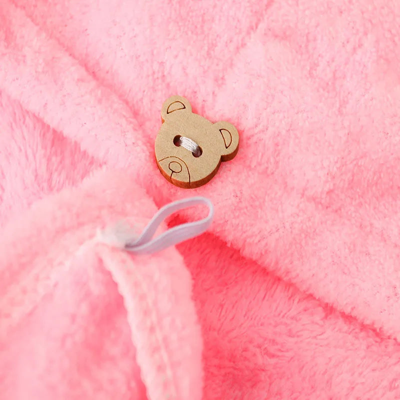Soft Microfiber Quick-Dry Hair Towel
