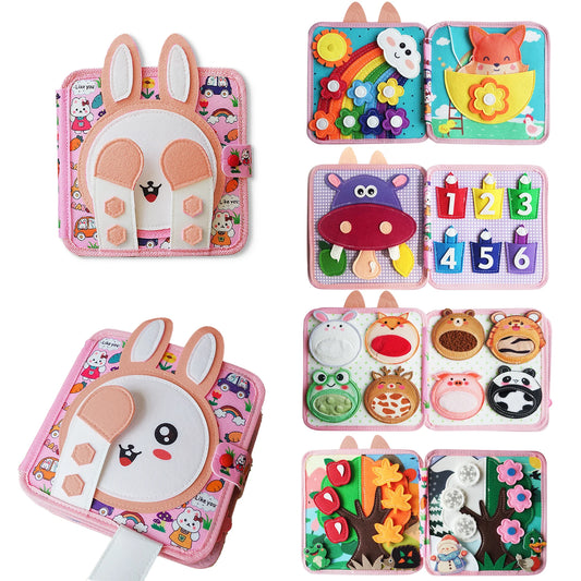 Busy Toddler Montessori Toys, Toddler Travel Toys, Educational Activity Books, Birthday Gifts for Boys and Girls