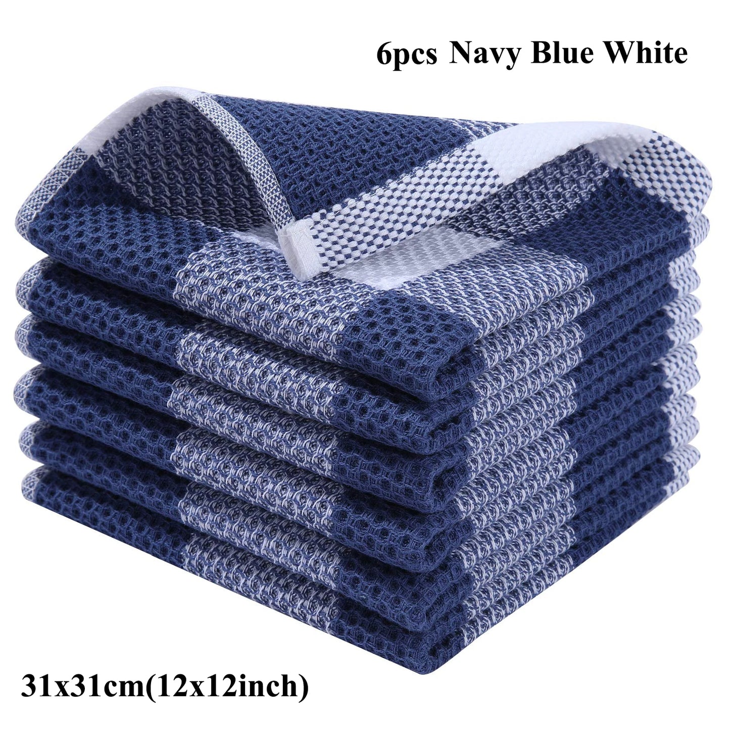 Olanly 100% Cotton Dish Cloth Towels