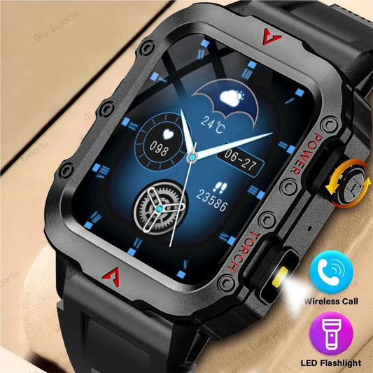 LED Flashlight Smart Watch