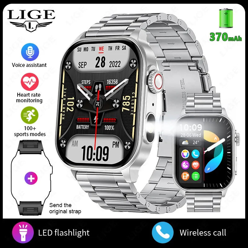 LIGE Bluetooth Smart Watch