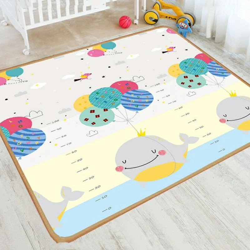 Play Mat for Children's Thick Safety Mat Friendly Crawling Play Mats Folding Mat Carpet Rug Playmat