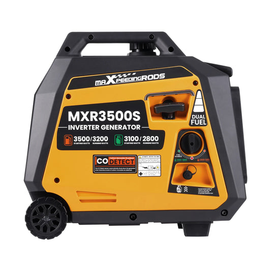 3500 Watt Portable Generator Inverter Gasoline/Propane Dual Fuel Electric Start
