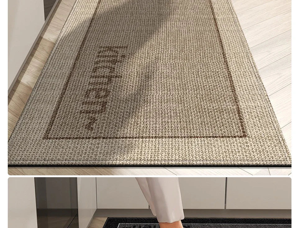 Kitchen Floor Mat Non-slip Carpet Anti-slip Wear-resistant Home Decor Long Rug