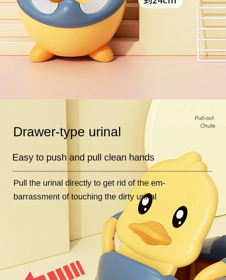 Cartoon Duck Potty Training Seat