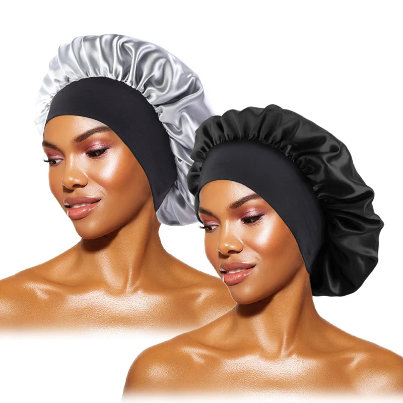Satiin Elastic BandB Head Cap