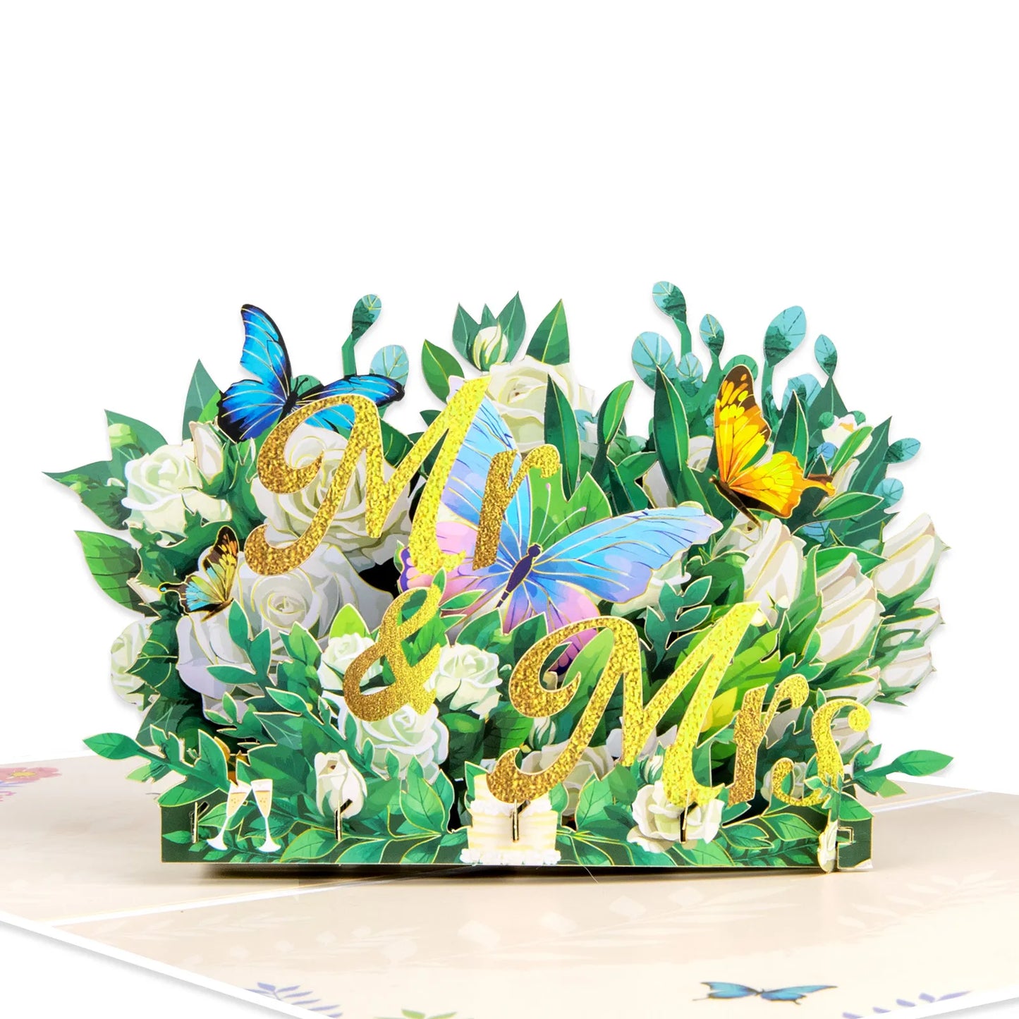 3D Love Pop Up Card for Valentine's Day Wedding Invitations Anniversary Wife Husband