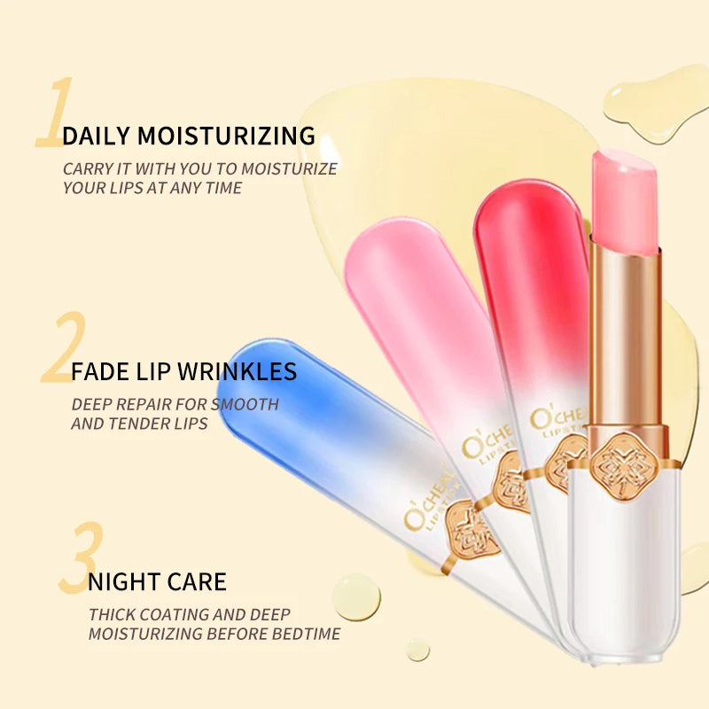 O'CHEAL Color Fruit Lipstick Peach Lip balm