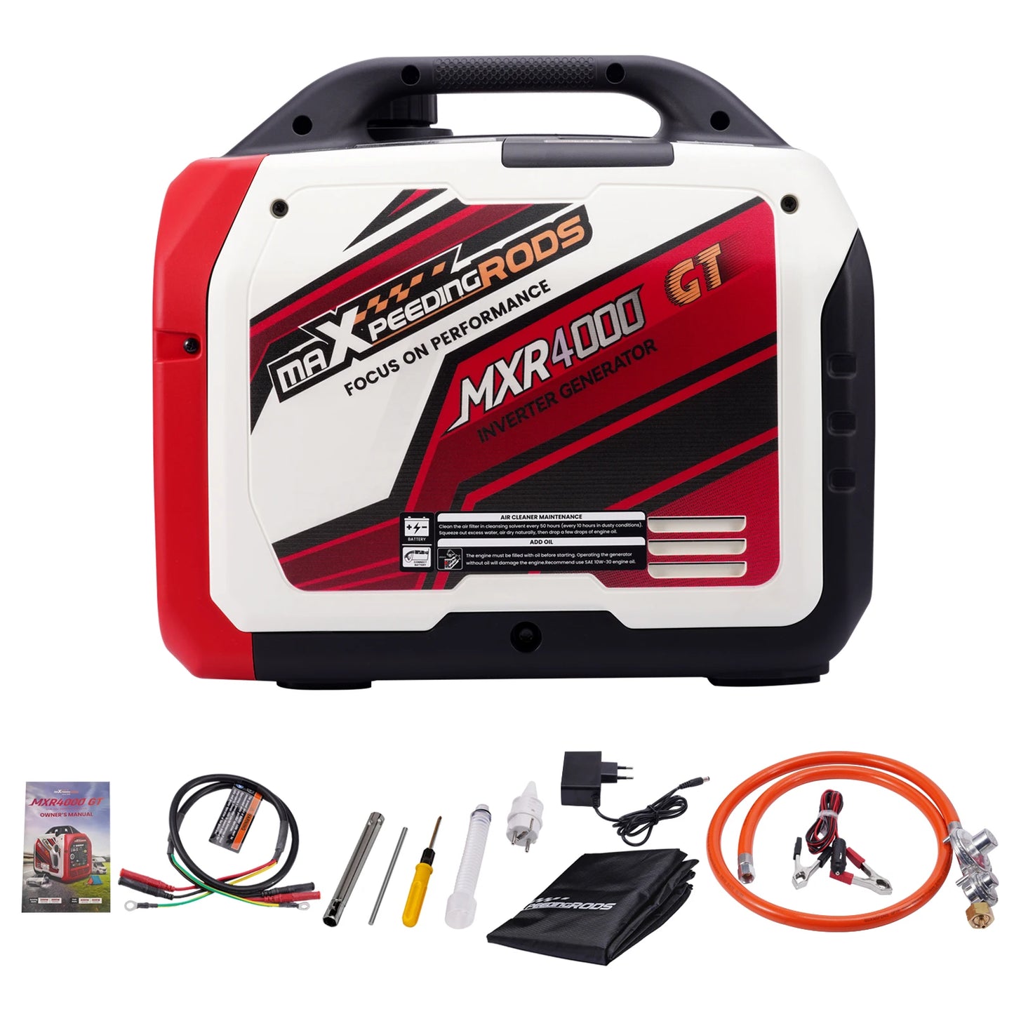 3500W Dual Fuel LPG Generator Inverter Generator Portable for Emergency Situations