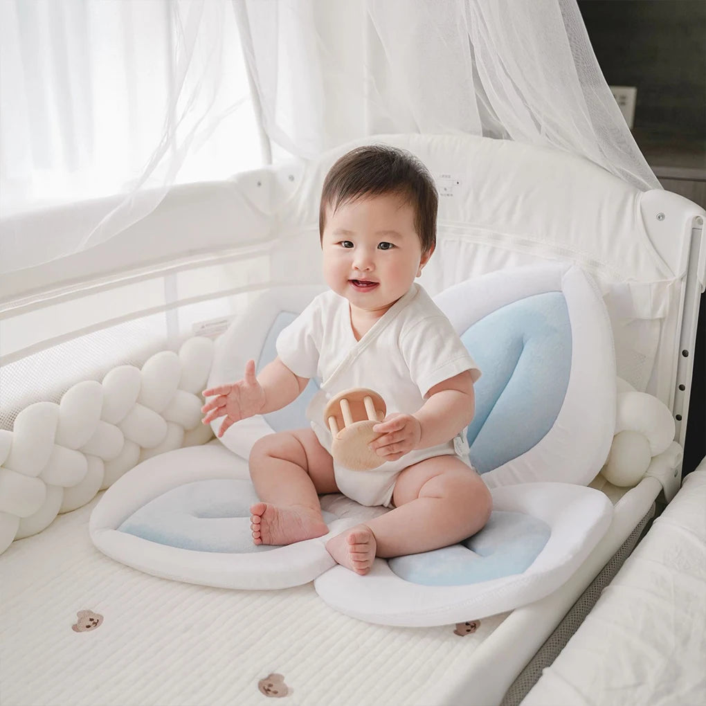 Blooming Bath Lotus Baby Bath Seat For Babys Bathing Comfort Baby Sink Bathtub Mat Not Easily Deformed Cushion Safe Flower Seat