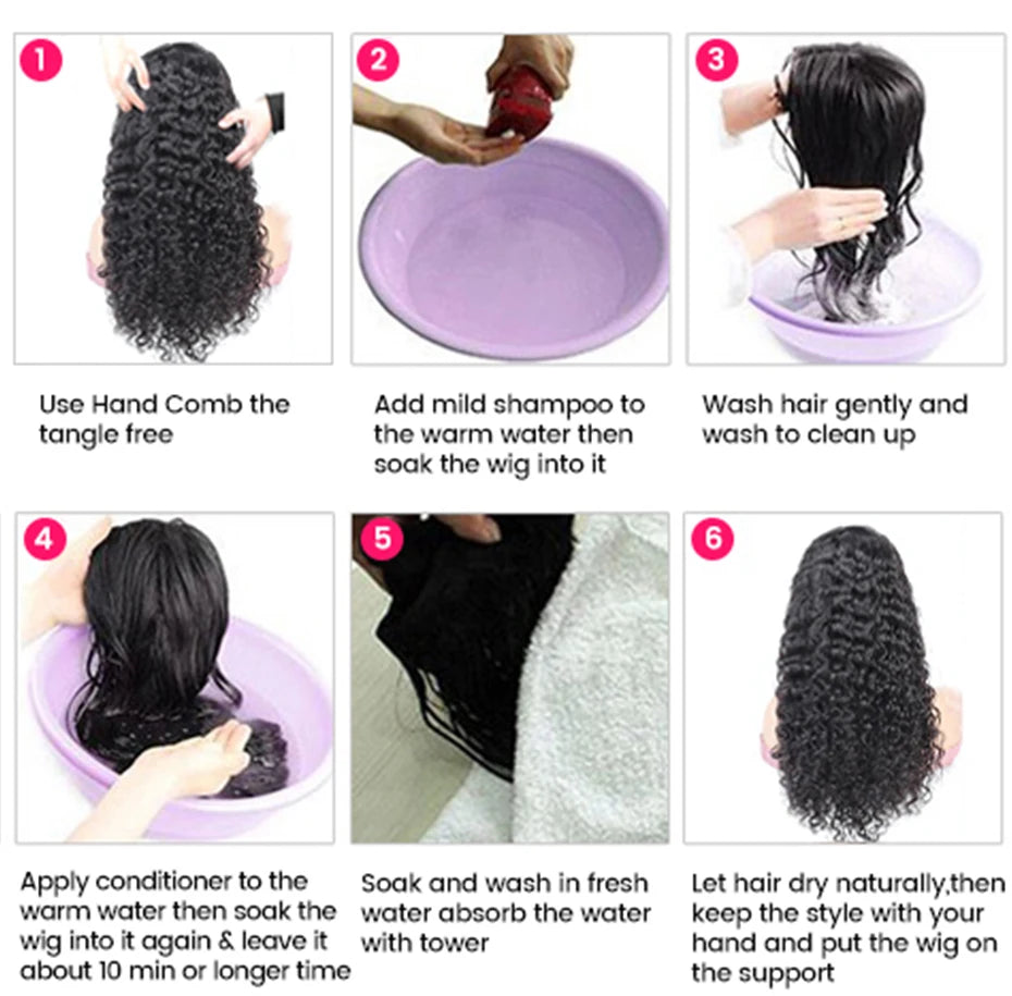 30 40 Inch Loose Deep Wave Lace Frontal Wig 13x6 Hd Curly Human Hair Lace Front Wigs For Women 13x4 360 Water Wave Pre Plucked