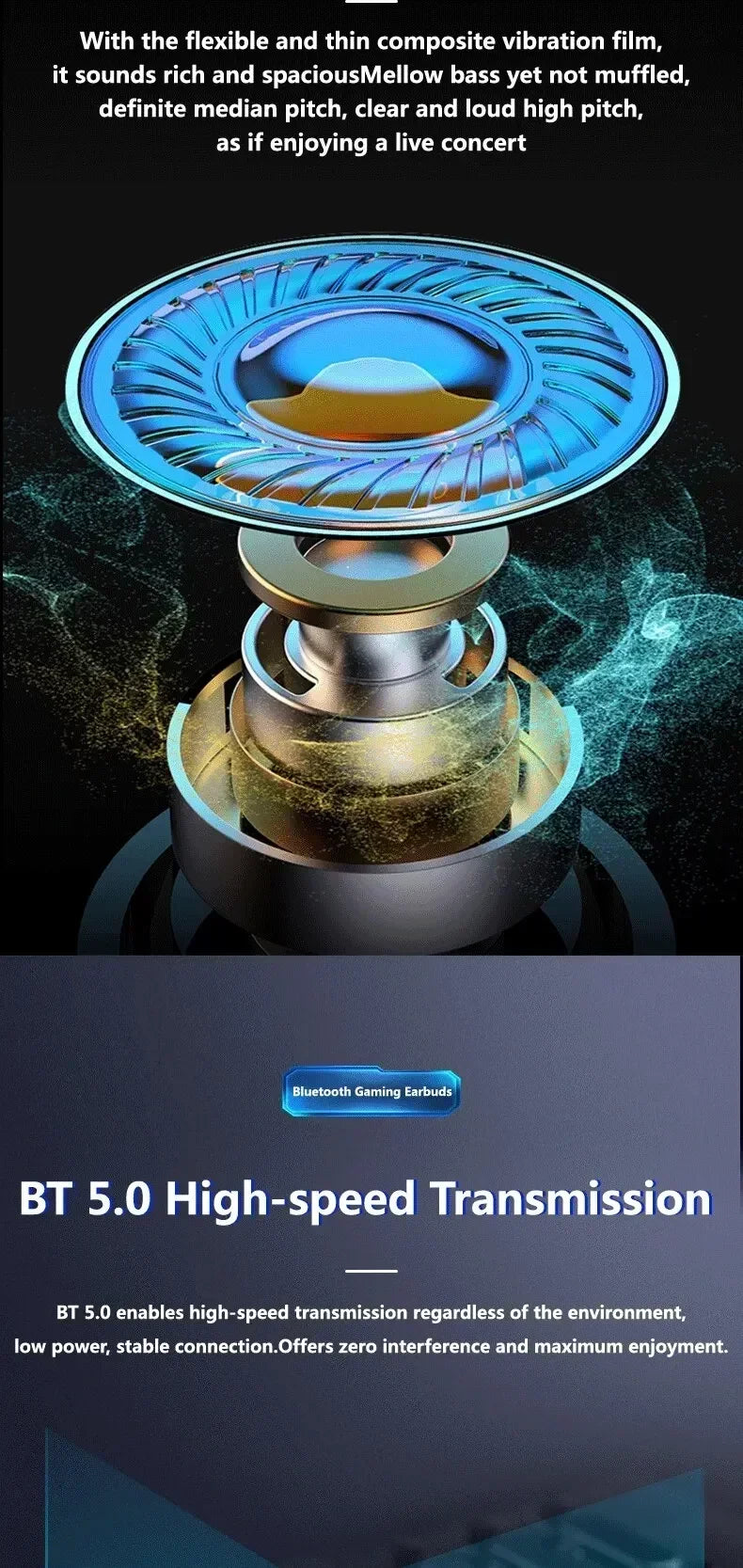 X15 TWS Gaming Earbuds Wireless Bluetooth Earphones With Mic Bass Audio Sound Positioning 9D Stereo Music HiFi Headset For Gamer