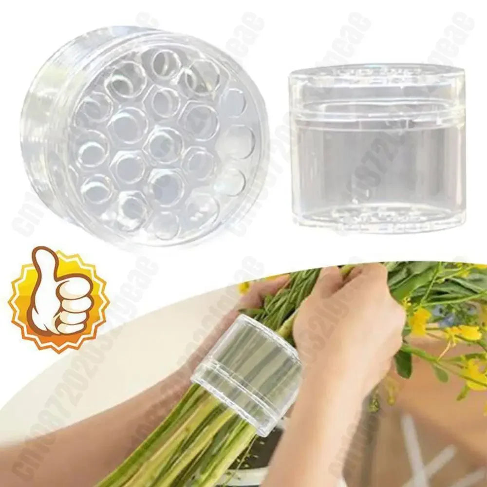 2 PCS Spiral Stem Holder Plastic Spiral Flower Arrangement Stem Holder DIY Bouquet Floral Arranger for Vase Flower Arrangement