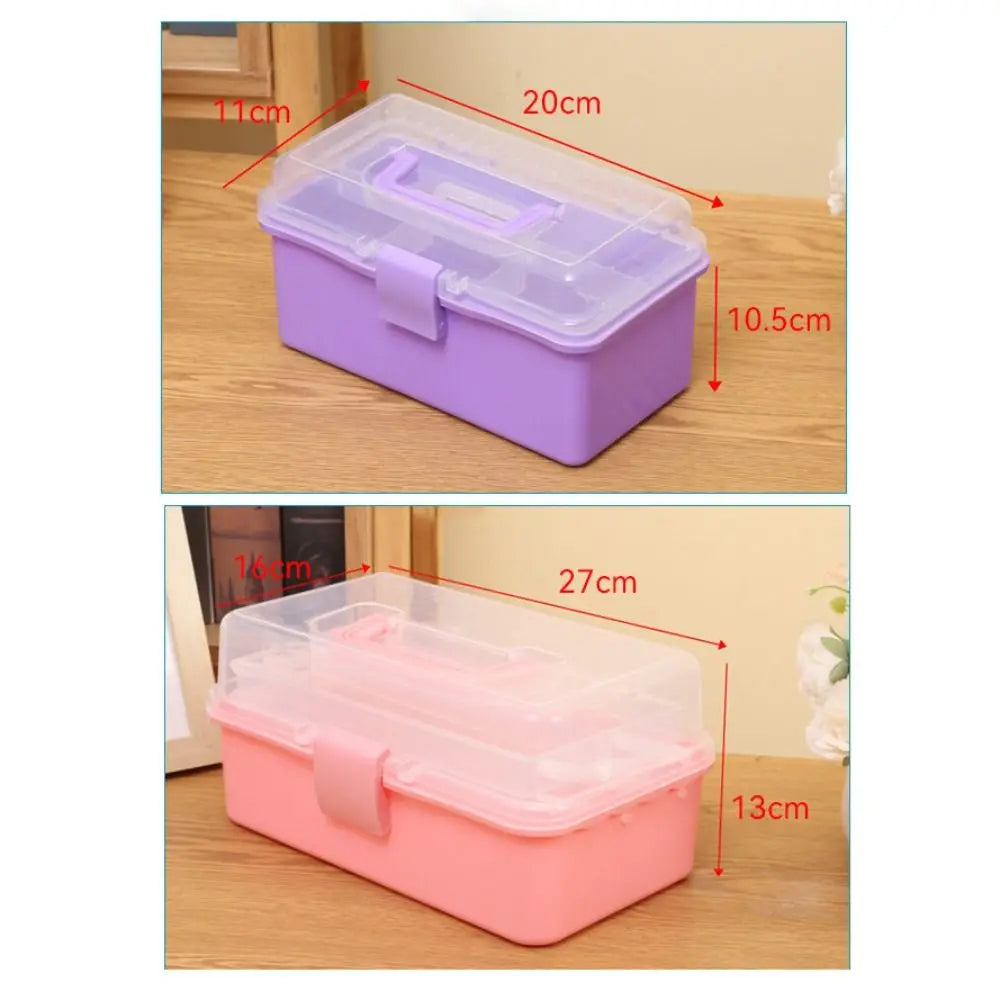 2/3 Layers Large Capacity Foldable Storage Box
