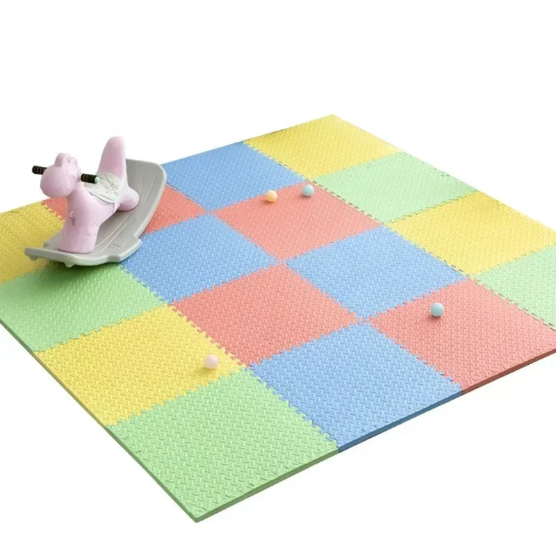 8/16PCS Non-Toxic Baby Play Mat, Interlocking Soft Foam Floor Mats for Kids' Play Area and Baby Floor Exercise Non-Slip Design
