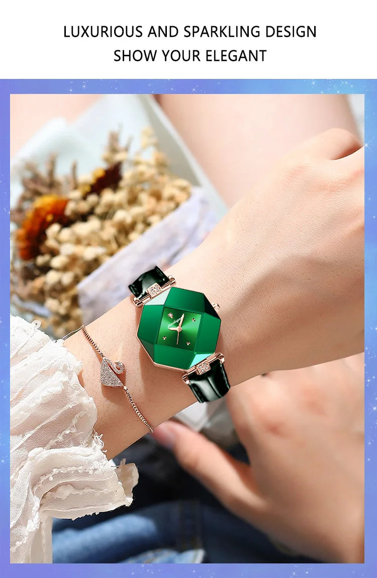 POEDAGAR Luxury Elegant Woman Watch Quartz Waterproof Leather Ladies Wristwatch Fashion Casual Women's Watches Female Reloj Gift