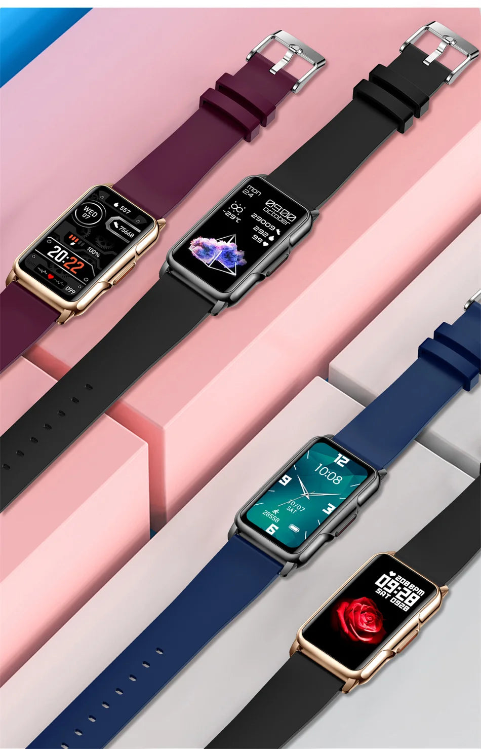 Full Touch GPS Fitness Smart Watch