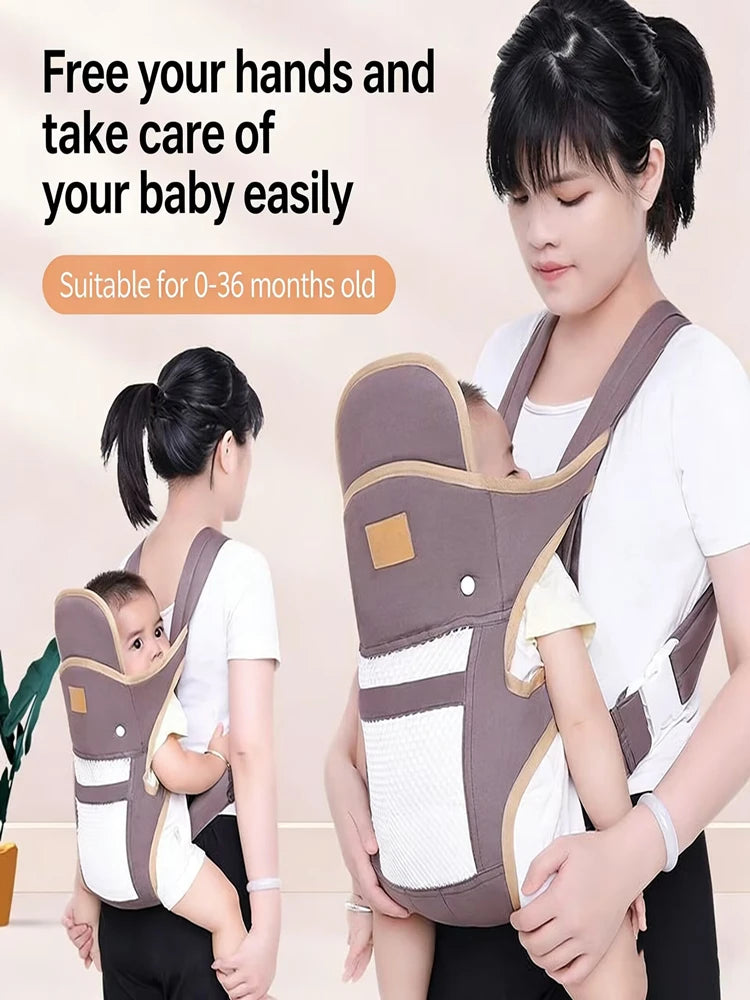 Baby Carrier Three-in-one Baby Carrier Ergonomic Kangaroo Infant Kid Sling  Back Front Facing Backpack Wrap Baby Bag 0-36 Months