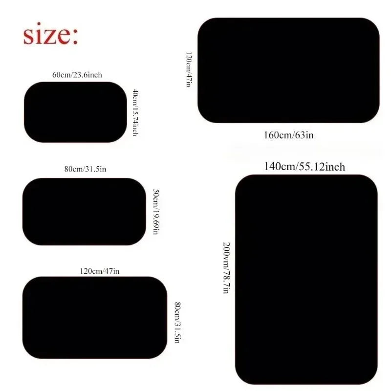 Kids City Road Play Mat Rug Soft Non-Slip Educational Town Traffic Carpet Fun City Map Design Children's Playroom Floor Mat