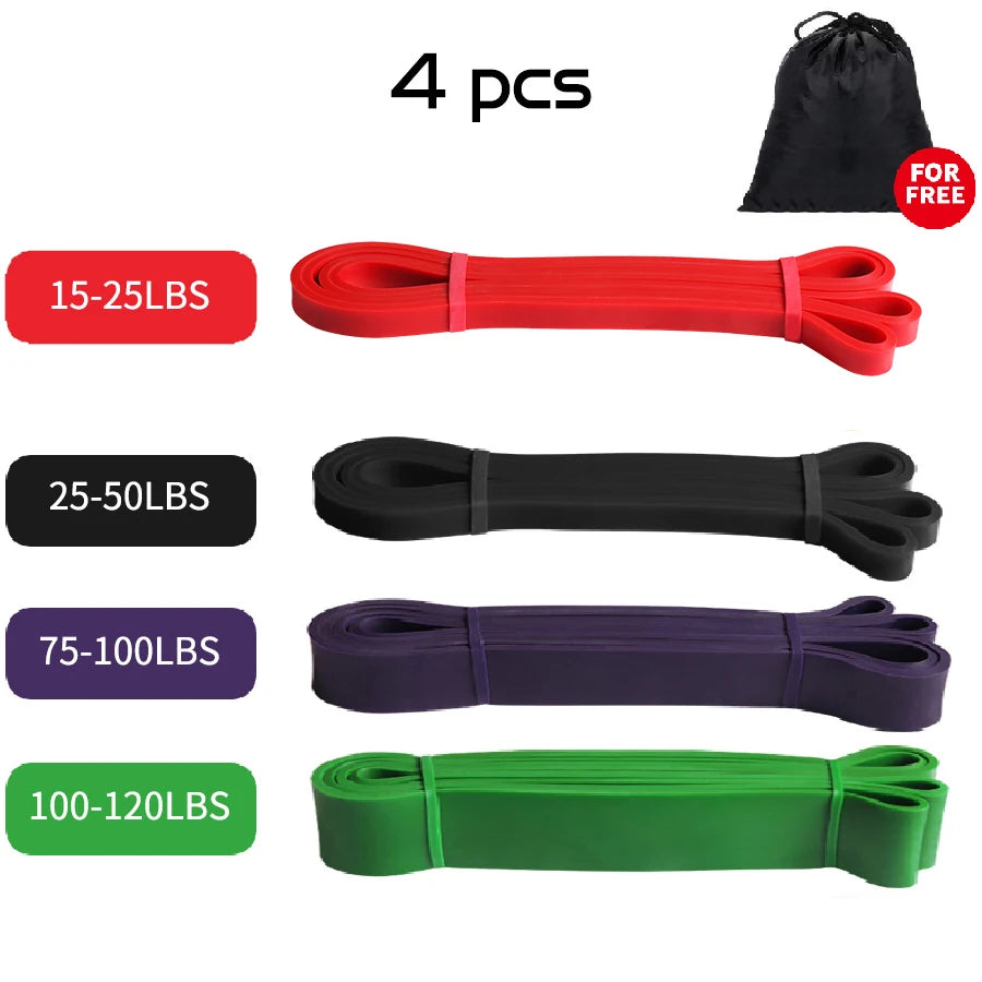 Resistance Exercise Elastic Workout Bands