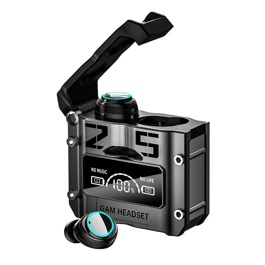 New Original M25 Bluetooth 5.3 TWS Wireless Headphones with LED Display Stereo Headset Touch Control Earbuds Noise Reduction