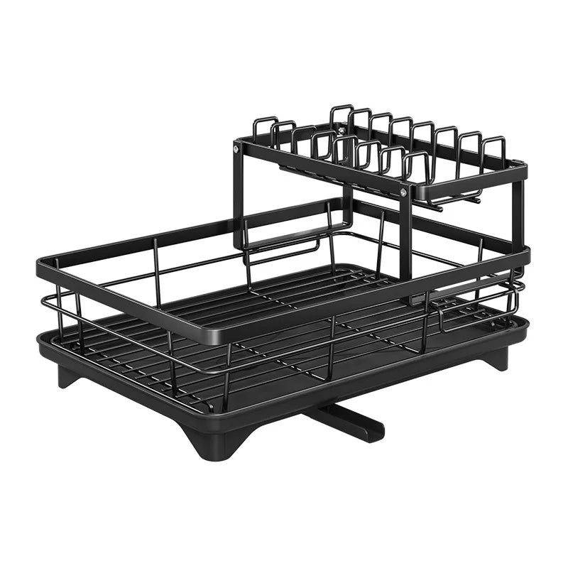 Dish Drying Rack Kitchen Adjustable Stainless Steel Cutting Board Organiser Dish Bowl Drainer Storage Rack Kitchen Utensils
