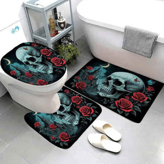 3pcs Halloween Bathroom Set