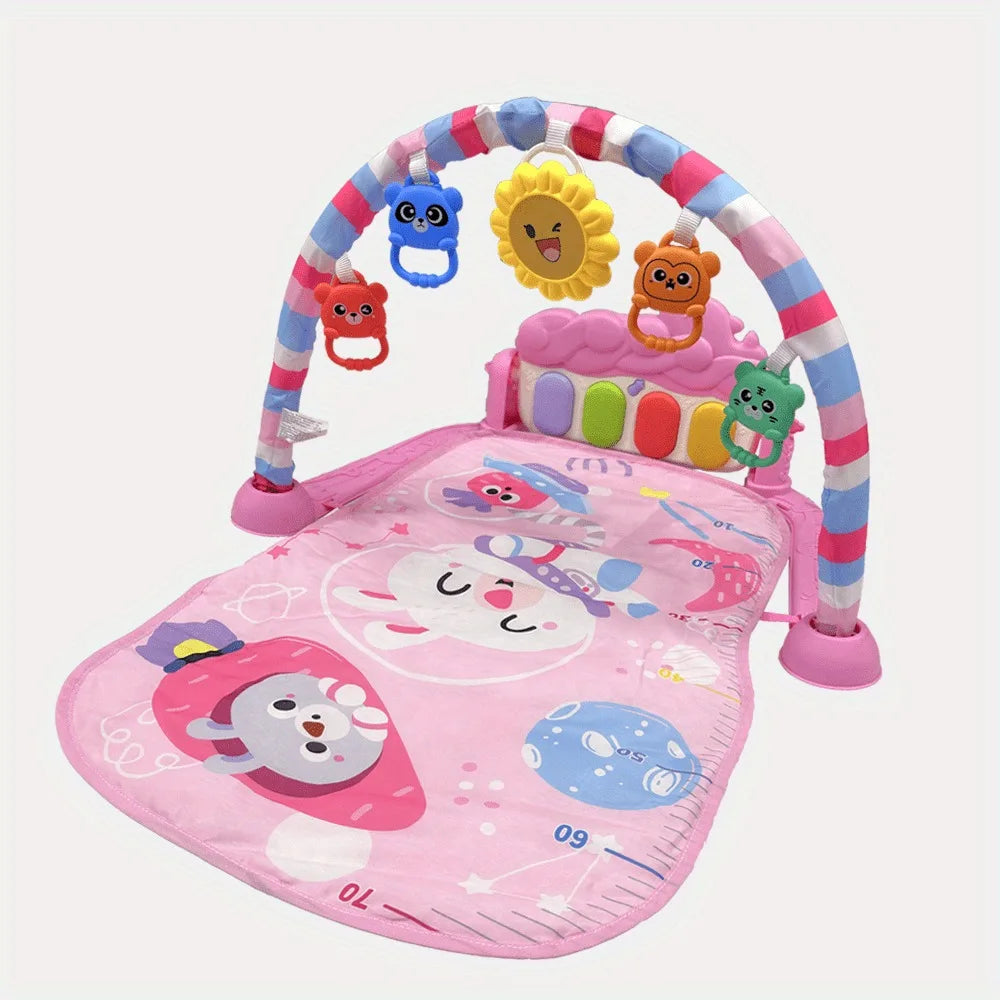 Baby Piano Music Mat Activity Gym Musical Keyboard Crawling Game Pad Early Educational Toys for Infant Newborn 0 36 Months