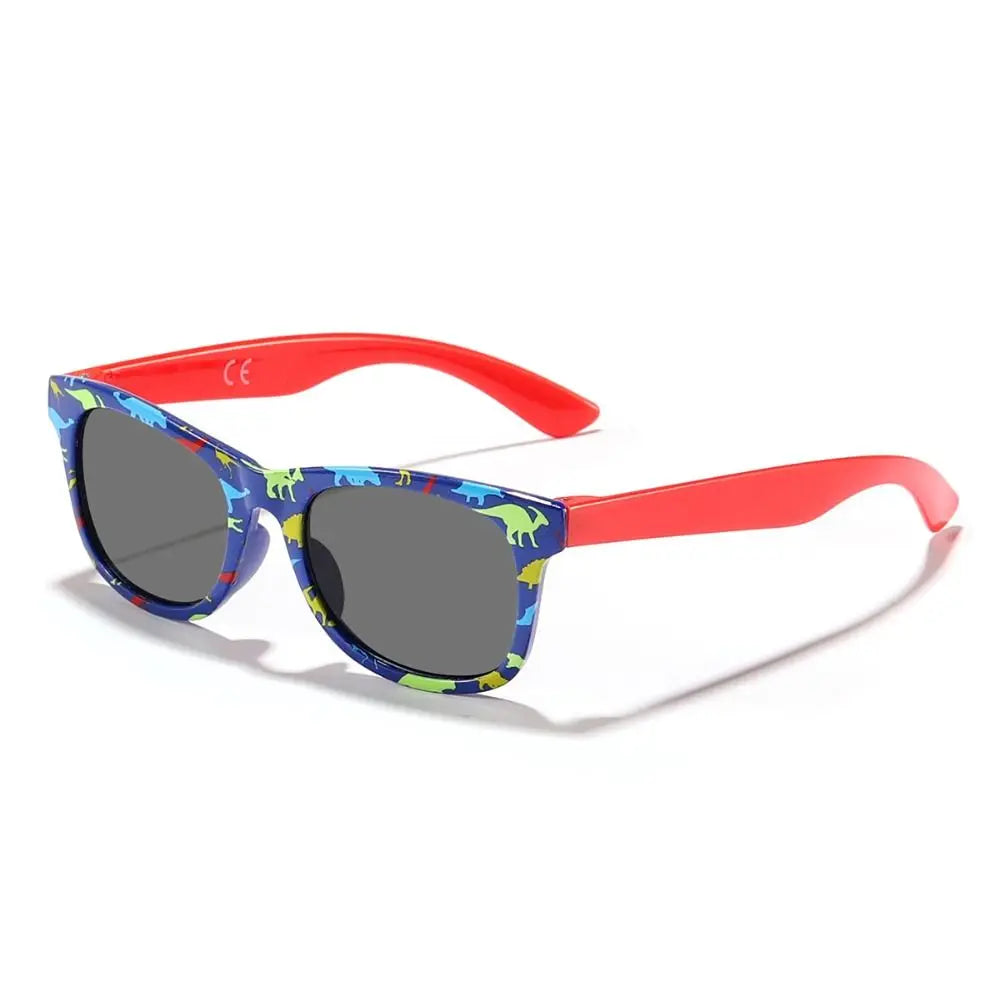 Cartoon Square Frame Dinosaur Children's Sunglasses