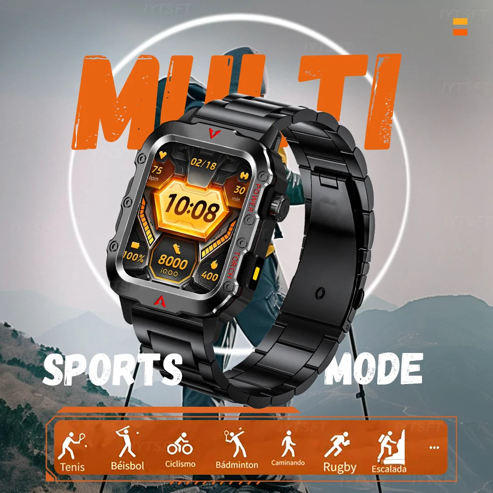 LAXASFIT LED Bluetooth Smartwatch