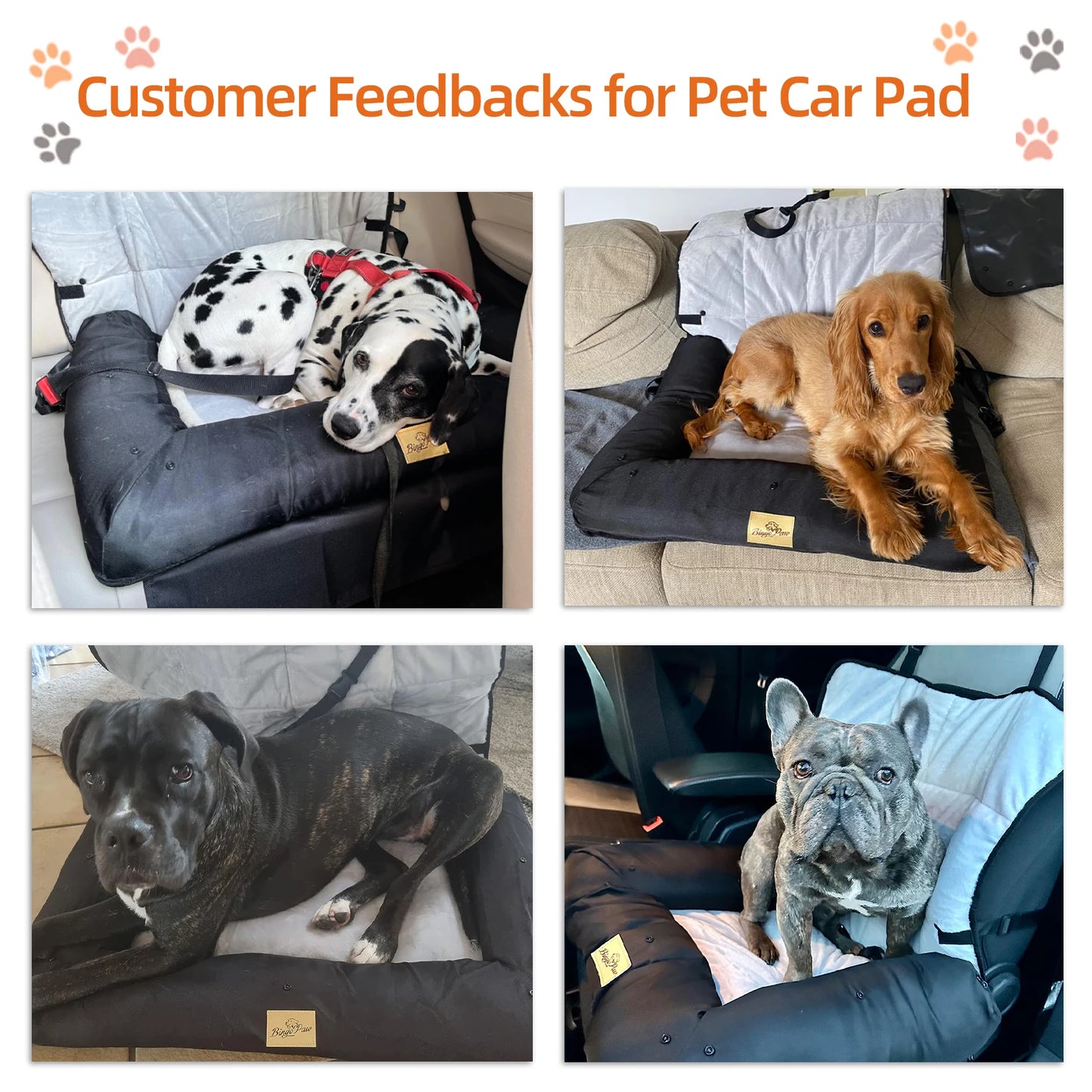 Portable Dog Car Seat Bed Pet