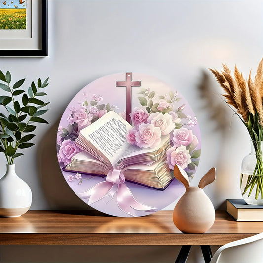 "8x8" Aluminum 'Bible' Sign