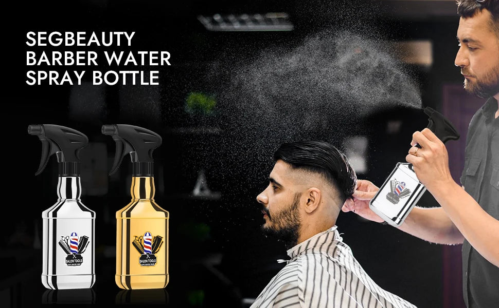 300ML Electroplating Barber Water Spray Bottle