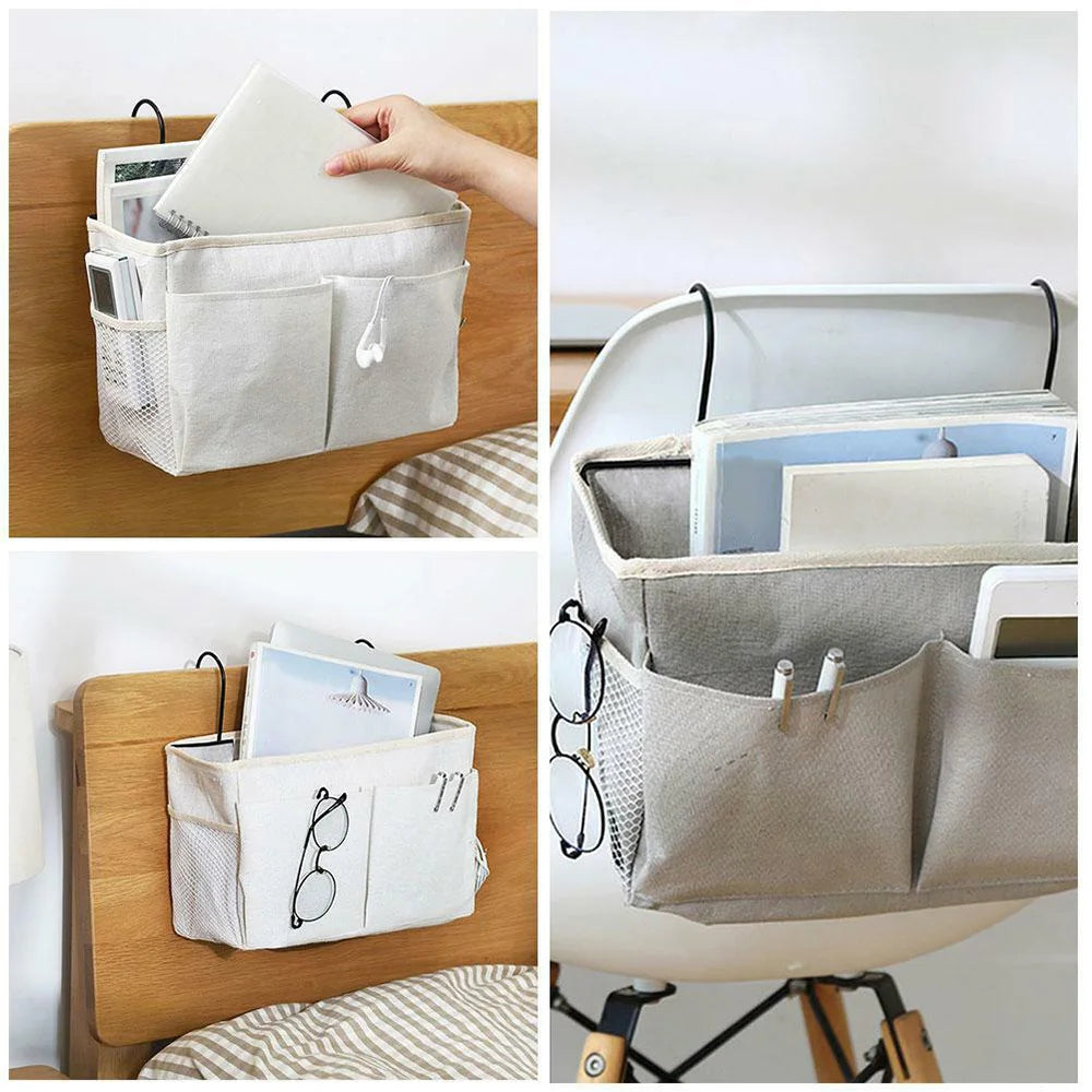 Portable Baby Care Essentials Hanging Organisers Crib Storage Cradle Baby Crib Organizer Diaper Bag Baby Bed Accessories
