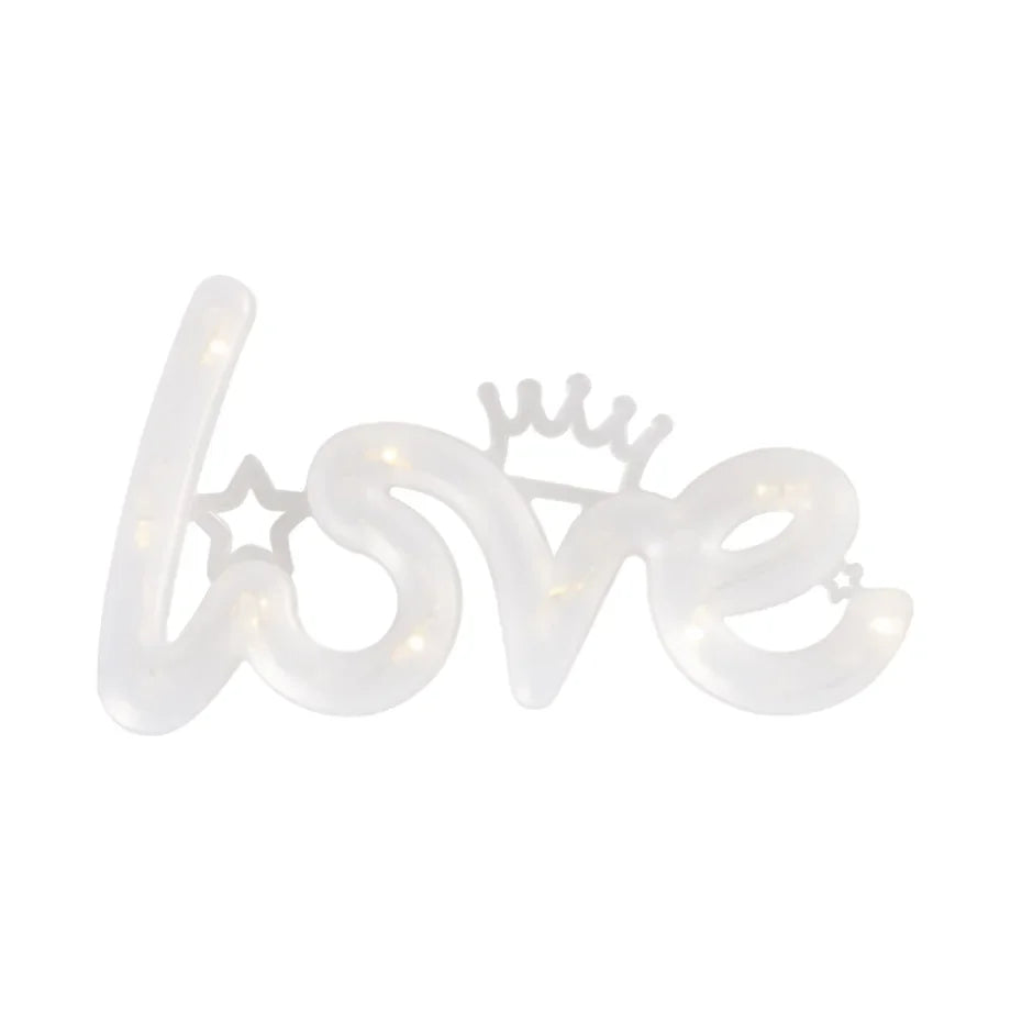 LED Love Luminous Lamp Romantic Confession Night Lights Happy Birthday Wedding Valentine Decoration Lamp Festive Party Supplies