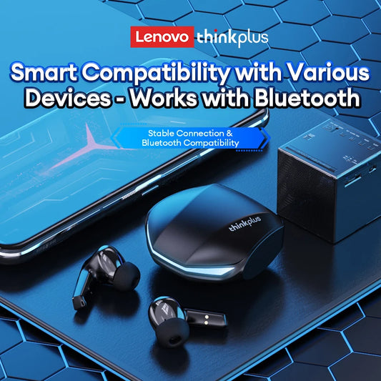 Lenovo GM2 Pro TWS Wireless HIFI Stereo Headset Low Latency Headphones Gaming Music Dual Mode Earbuds Music Sport Headset