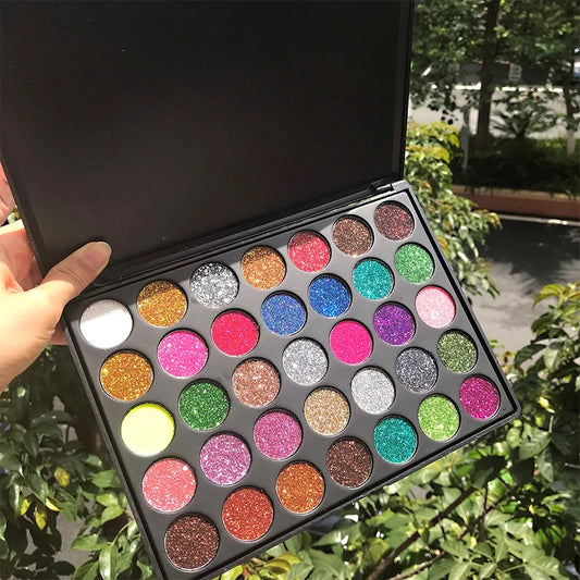35 Colours Diamond Sequin Eyeshadow Palette