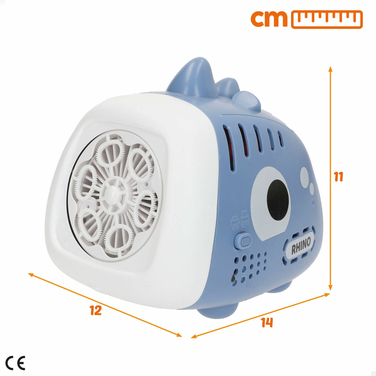 Bubble Blowing Game Colorbaby 14 x 11 x 12 cm (6 Units)