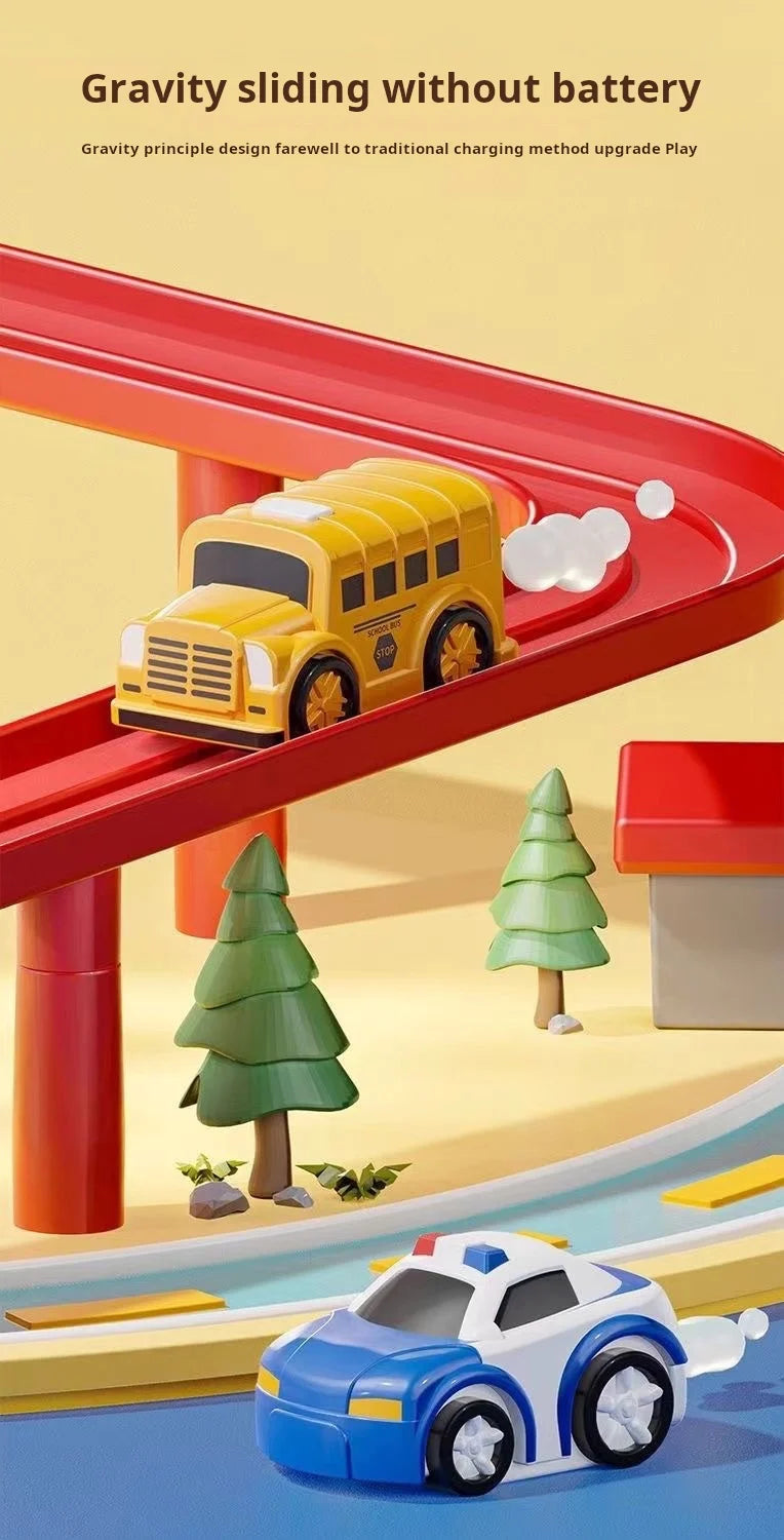 Large Car Track Adventure Toy – Educational and Interactive Brain-Teaser Game for Kids