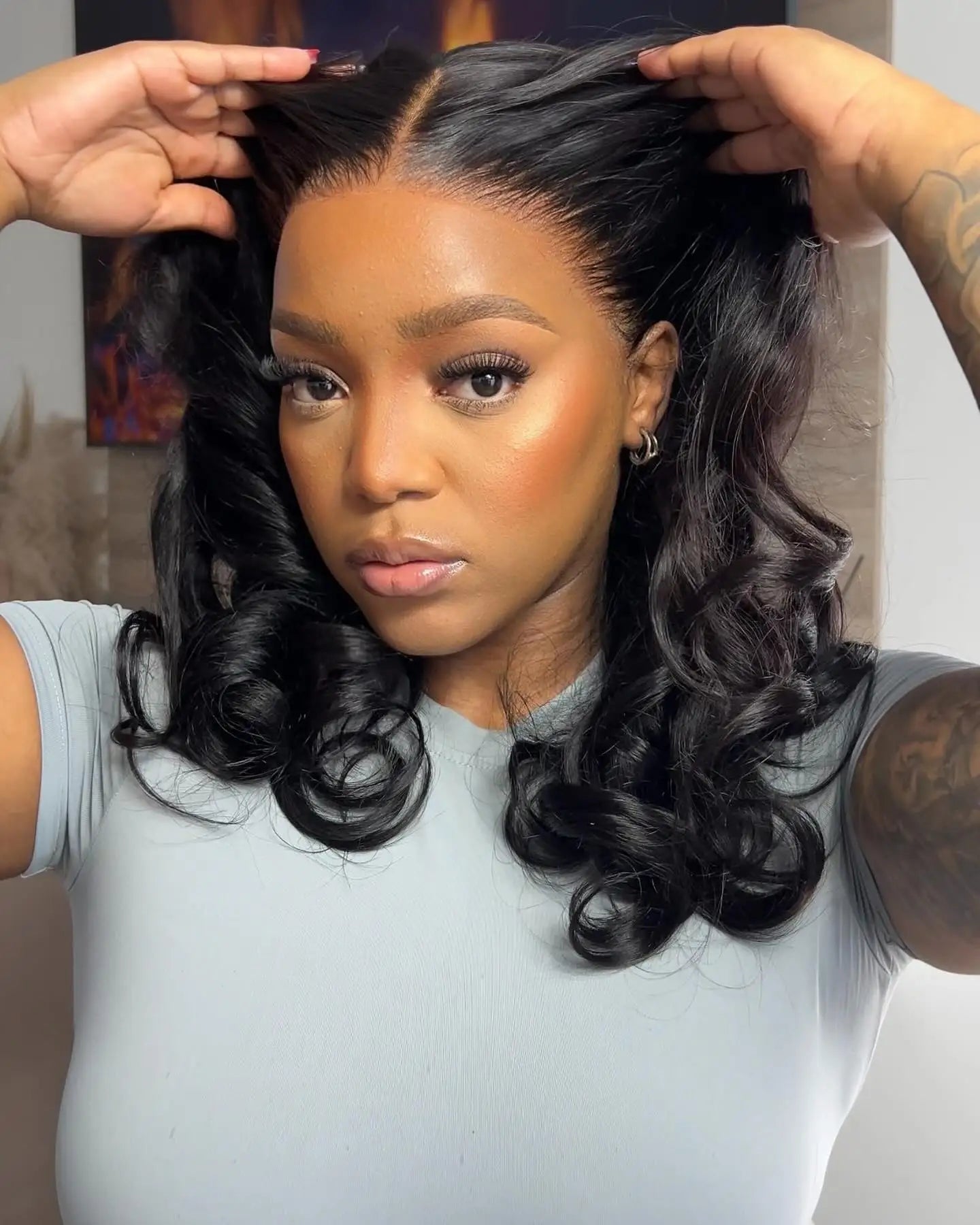 Body Wave Short Bob Human Hair Wigs 13X6 HD Lace Frontal Wig Brazilian Wavys Lace Front Wig Human Hair For Women Pre Plucked