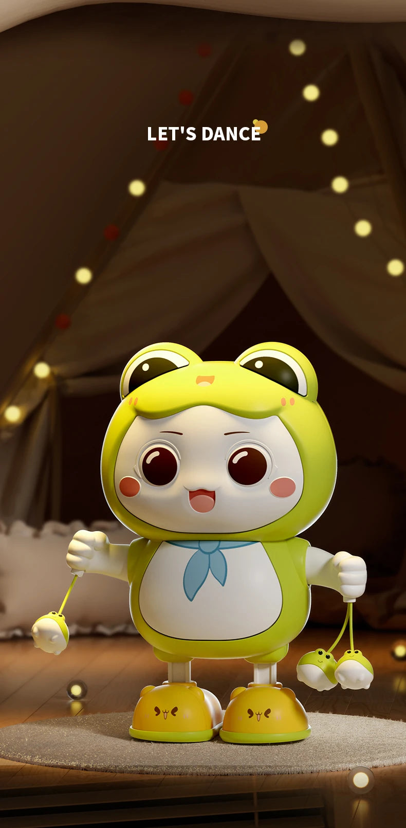 Dancing Rabbit Toy with Music & Lights