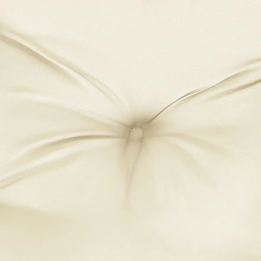 Garden Bench Cushion Cream White 70.9x19.7x2.8 Oxford Fabric
