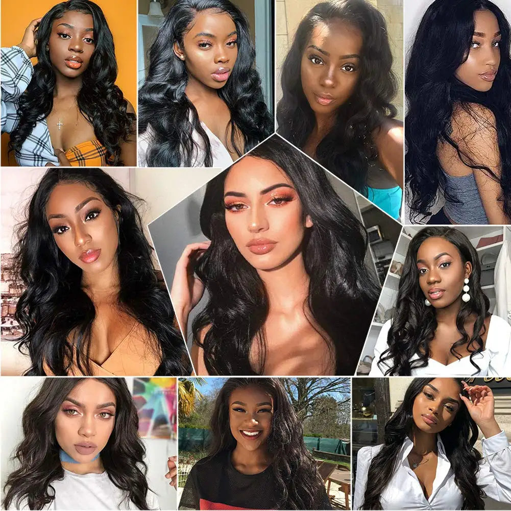 Body Wave Natural Color Brazilian Hair Bundles 100% Human Hair Bundles Long Remy Hair Extensions 1/3/4 Pieces 36 38 40 Inches